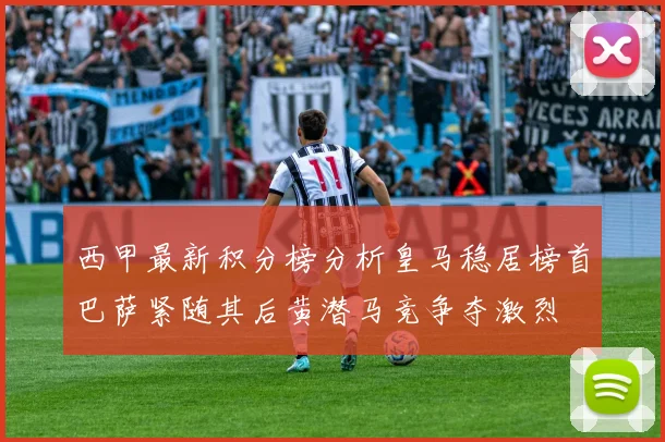 西甲最新积分榜分析皇马稳居榜首巴萨紧随其后黄潜马竞争夺激烈